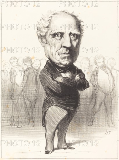 Maréchal Bugeaud, 1849. Creator: Honore Daumier.