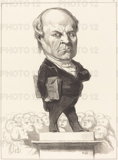 Barrot, 1849. Creator: Honore Daumier.