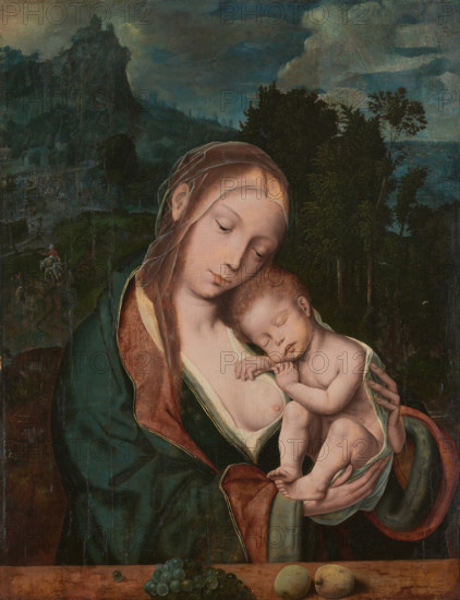Virgin and Child, 1524. Creator: Master of the Mansi Magdalen.