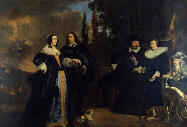 Family Portrait, 1647. Creator: Bartholomeus van der Helst.