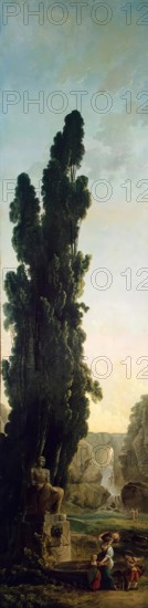 Cypresses, 1773. Creator: Hubert Robert.