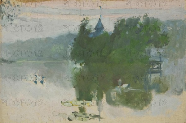 Landscape. Sketch, 1950. Creator: Stepan Yaremich.