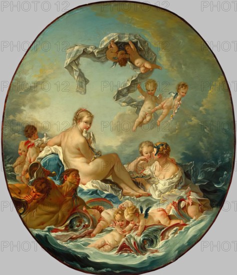 Triumph of Venus, 1743. Creator: Francois Boucher, Circle of.