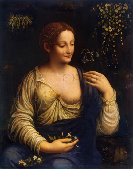 Flora, 1520. Creator: Francesco Melzi.