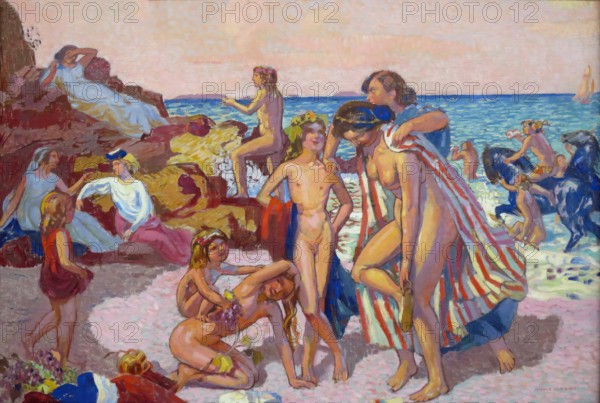 Bacchus and Ariadne, 1907. Creator: Maurice Denis.