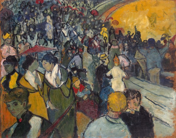 Arena in Arles, 1888. Creator: Vincent van Gogh.