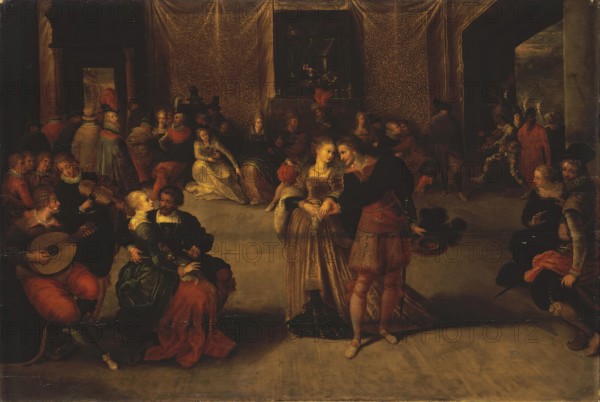 The Ball, 1610. Creator: Frans Francken II.