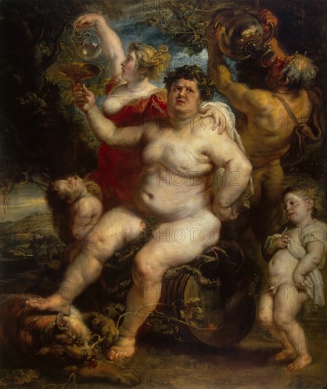 Bacchus, 1630. Creator: Peter Paul Rubens.