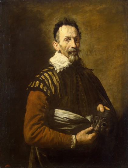 Portrait of an Actor, 1621. Creator: Domenico Fetti.