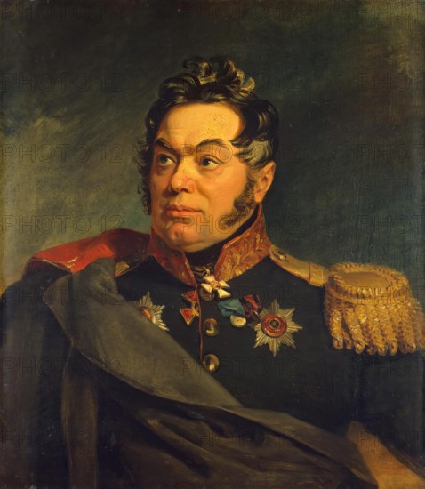 Portrait of Vasily D. Laptev (1758-1825), 1822. Creator: George Dawe.