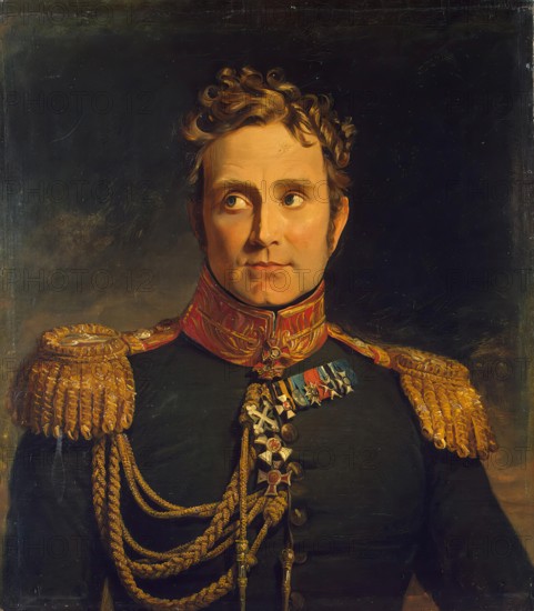 Portrait of Alexander F. Michaud de Beauretour (1771-1841), 1822. Creator: Workshop of George Dawe.