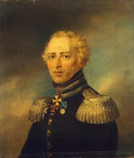 Portrait of Khristian I. Trouzson (1742-1813), 1823. Creator: Workshop of George Dawe.