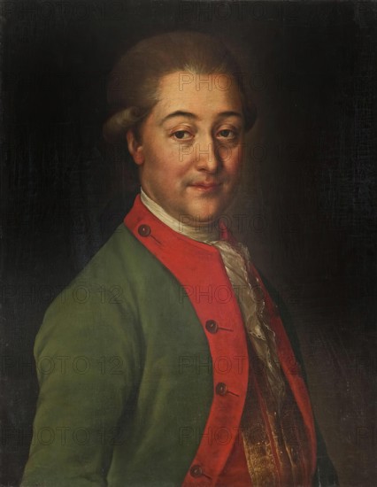 Portrait of Brigadier Alexander Khrapovitsky, 1775. Creator: Unknown.