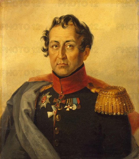 Portrait of Alexander I. Talyzin (1777-1849) (2nd), 1823. Creator: George Dawe.