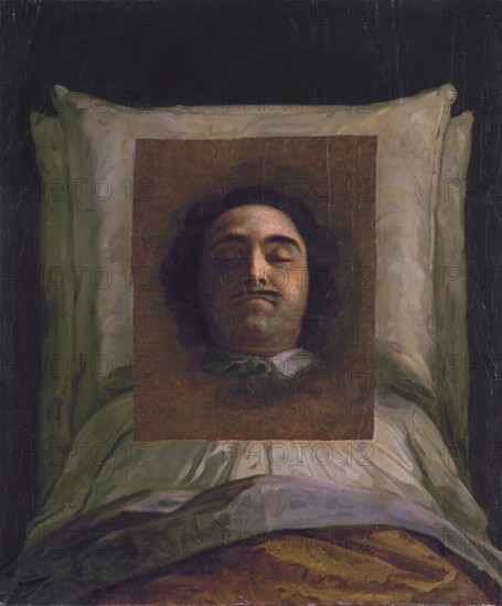 Portrait of Peter the Great on his Death-Bed, 1725. Creator: Louis Caravaque.