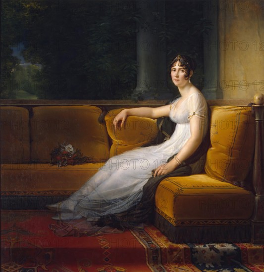 Portrait of Josephine de Beauharnais, 1801. Creator: Francois Pascal Simon Gerard.