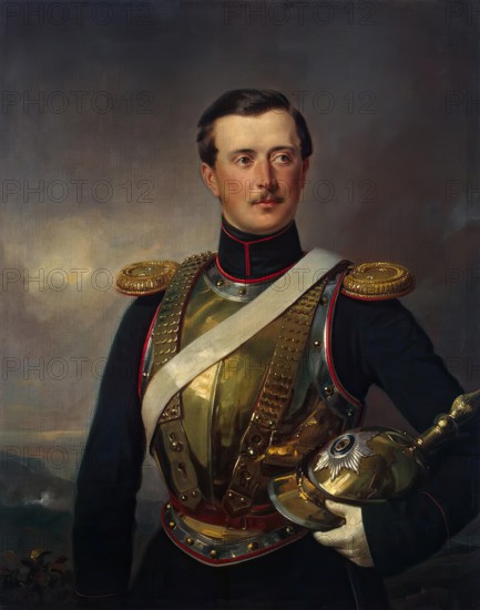 Portrait of Count Pyotr Shuvalov, 1850. Creator: Franz Kruger.