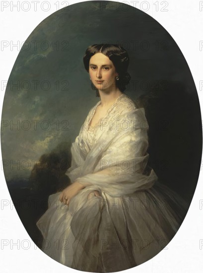 Portrait of Countess Sophia Bobrinskaya, 1857. Creator: Franz Xaver Winterhalter.
