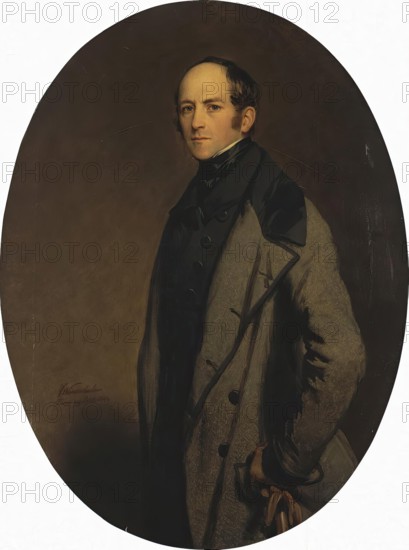 Portrait of Count Alexei Bobrinsky, 1844. Creator: Franz Xaver Winterhalter.