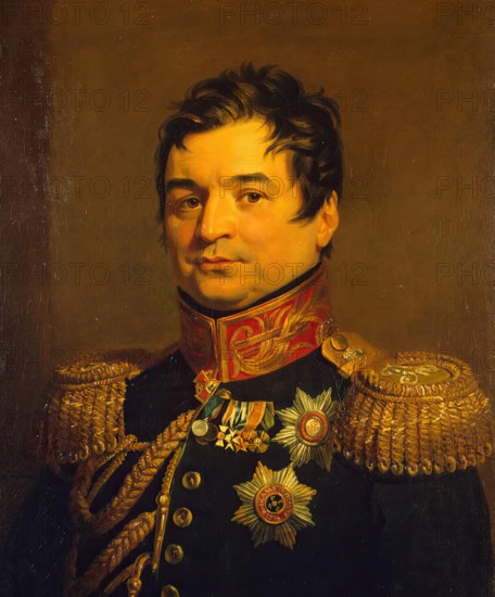 Portrait of Alexander D. Balashov (1770-1837), 1822. Creator: George Dawe.