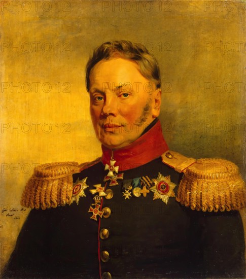 Portrait of Ilya M. Duka (1768-1830), 1824. Creator: George Dawe.