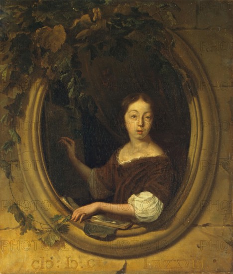 Portrait of an Artist, 1688. Creator: Ludolf Bakhuizen.