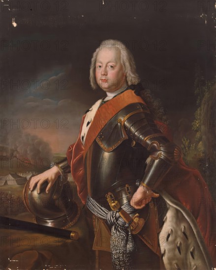 Portrait of Christian Augustus of Anhalt-Zerbst, 1725. Creator: Unknown.