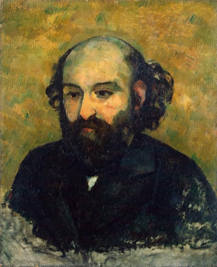 Self-Portrait, 1881. Creator: Paul Cezanne.