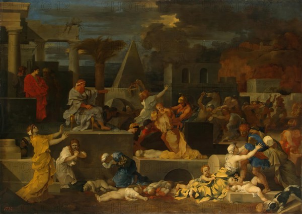 Massacre of the Innocents, 1642. Creator: Sébastien Bourdon.