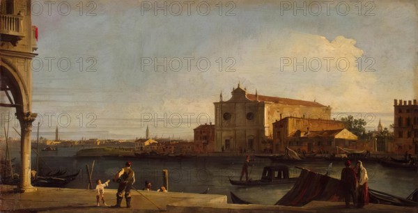 View of San Giovanni dei Battuti at Murano, 1725. Creator: Canaletto.