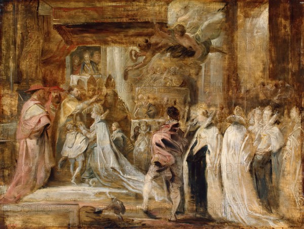 Coronation of Maria de' Medici, 1622. Creator: Peter Paul Rubens.