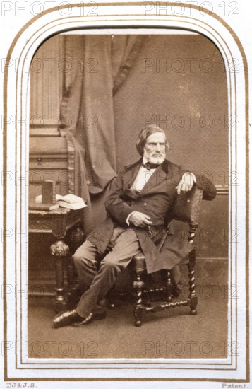 John Gibson R.A., after 1864. Creator: London Stereoscopic & Photographic Co.