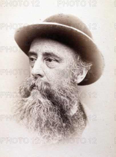 George Frederic Watts, R.A., c1856-1875. Creator: John Watkins.