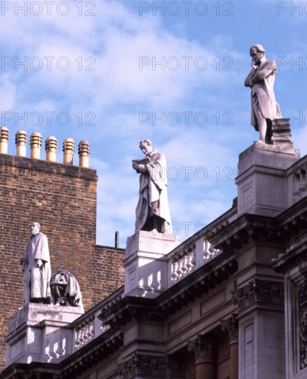 Galileo, Goethe and La Place, c1870.  Creator: Dennis Gilbert.