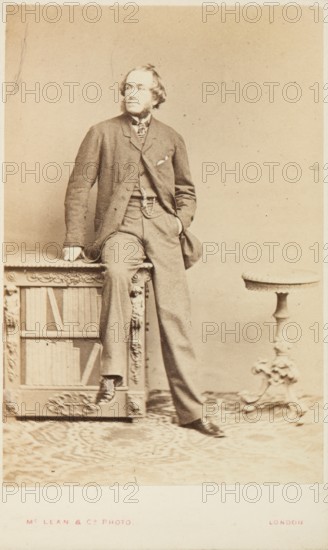 John Leech, c1860s. Creator: McLean, Melhuish & Haes.