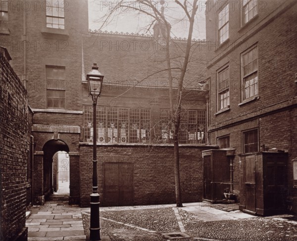 Barnard's Inn, the Hall, 1878-1879. Creator: Henry Dixon & Son.
