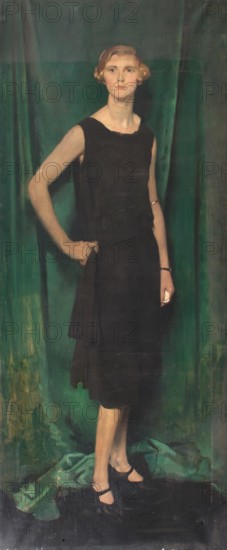Portrait of Miss Kennard, c1910s. Creator: William Orpen.