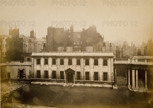 Burlington House, east offices., c1860s. Creator: Stephen Ayling.