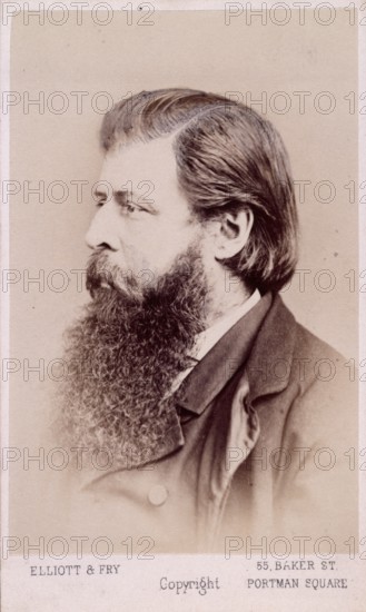 Edward Dalziel, c1860s. Creator: Elliott & Fry.