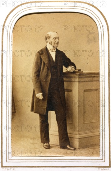 Sir Charles Lock Eastlake PRA, 1850s. Creator: Caldesi, Blanford & Co..