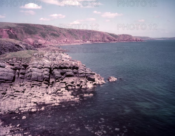 Barafundle Bay, Pembrokeshire, c1955. Creator: Arthur Charles Kirby Ware.