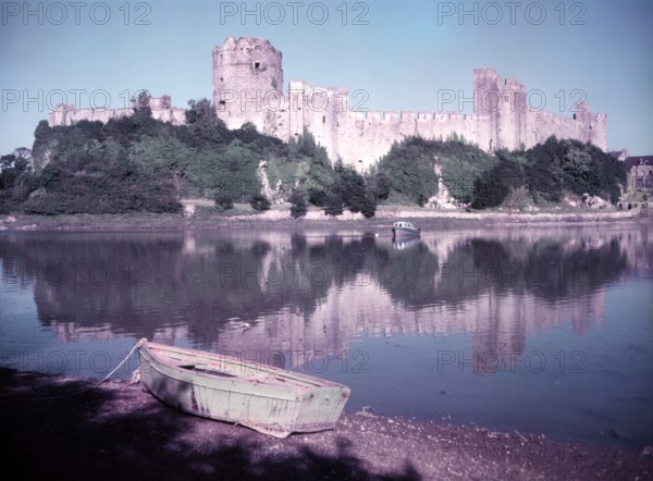 Pembroke Castle, Pembrokeshire, c1955. Creator: Arthur Charles Kirby Ware.