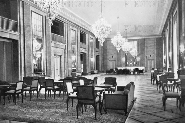 Le foyer de l'opéra de Charlottenburg. Hitler a participé à son réaménagement.