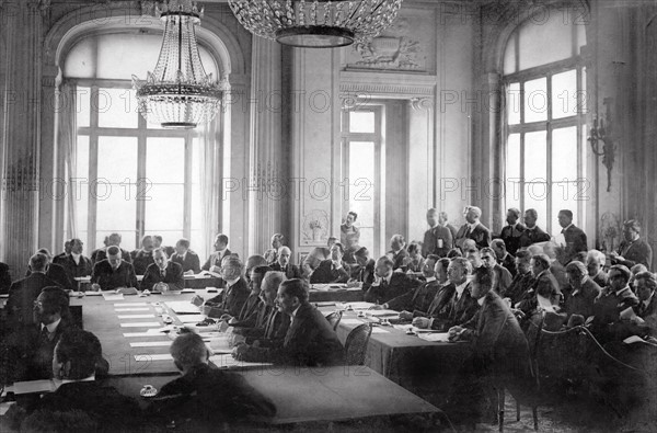 Conférence de Paix du 7 mai 1919