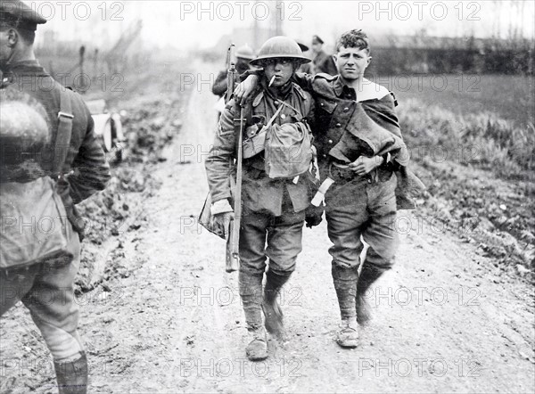 Soldats blessés