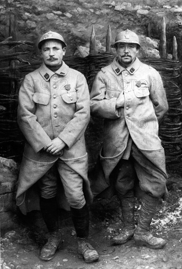 French sappers Mauduit and Cadoret