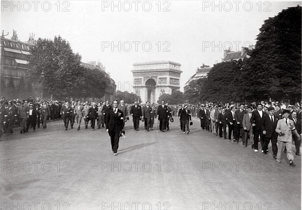 Le 14 juillet 1935 à Paris