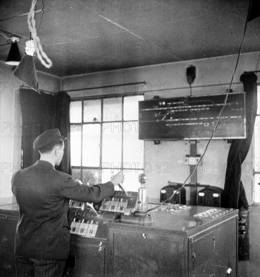 Les employés du métro parisien en 1941