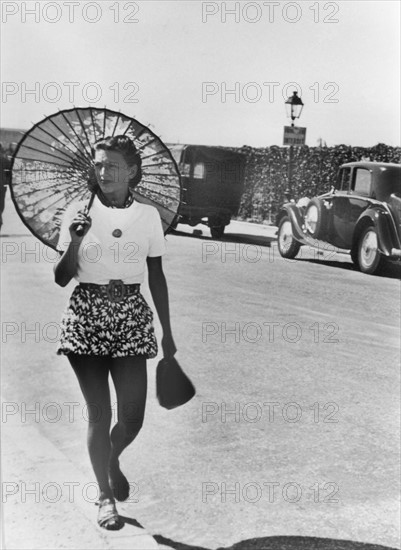 Vacances d'été à Deauville, 1938