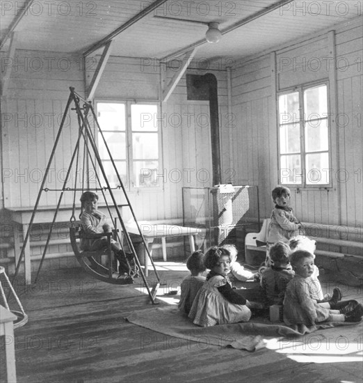 Ecole maternelle en 1948
